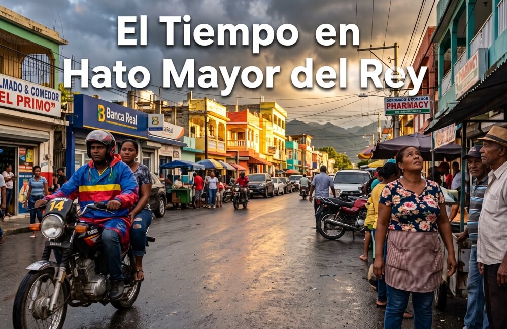 El Tiempo en Hato Mayor del Rey: Pronóstico Hoy y a 14 Días