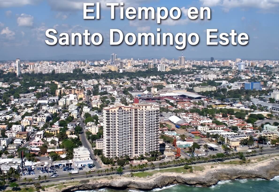 El Tiempo en Santo Domingo Este (Vista panoramica de la ciudad