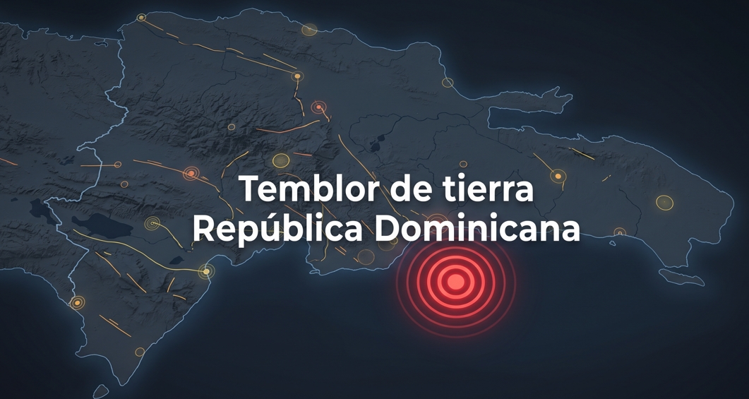Temblor de tierra hoy en República Dominicana 2026: Últimos sismos registrados